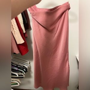 Midi cute blush skirt!